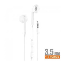 AURICULARES ESTERIO IOS & ANDROID H10B BLANCO