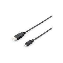 CABLE EQUIP USB 2.0 TIPO A - MICRO USB B 1MT