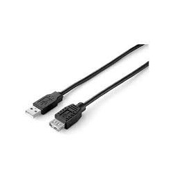 CABLE USB 2.0 EQUIP A(M) - A(H) 1.8MT