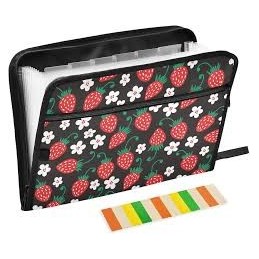 CARPETA BOLSA SOBRE ROJO FRESA