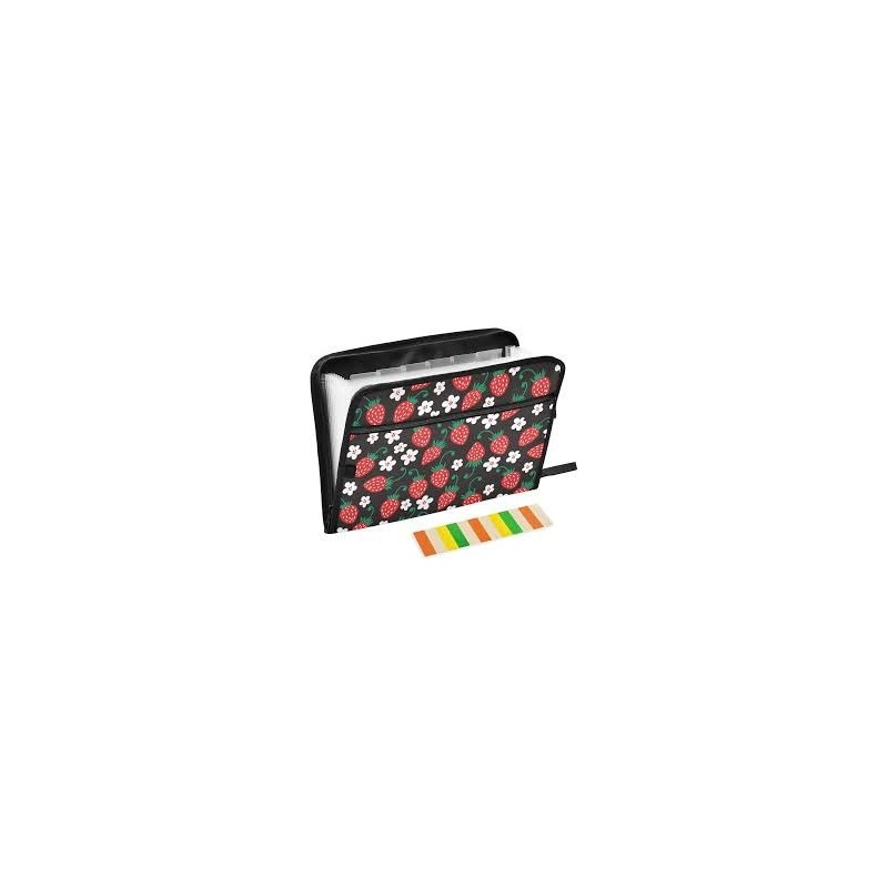 CARPETA BOLSA SOBRE ROJO FRESA