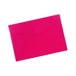 CARPETA BOSA SOBRE CON VELCRO ROSA