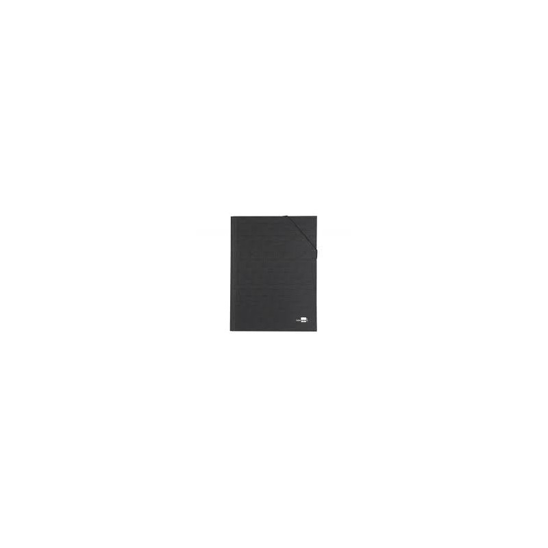 CARPETA CLASIFICADORA CARTON FORRADO NEGRA