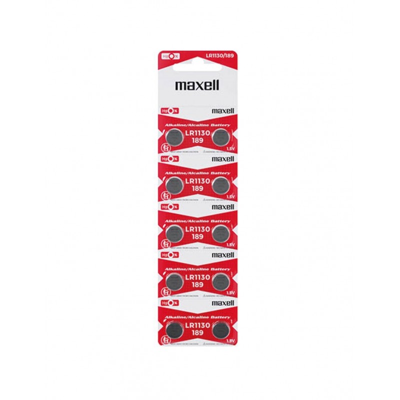 MAXELL PILA ALCALINA LR1130 189 UNIDAD