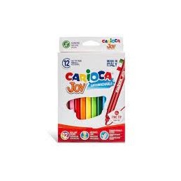 ROTULADOR CARIOCA JOY CAJA DE 12 COLORES