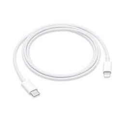 CABLE USB C A LIGHTNING APPLE ORGINAL 1M BLANCO