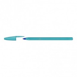 BIC CRISTAL GLACE TINTA AZUL COLOR AZUL