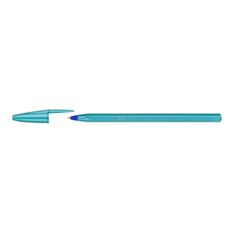 BIC CRISTAL GLACE TINTA AZUL COLOR AZUL