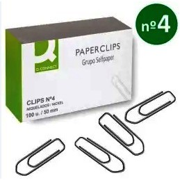 CLIPS LABIADOS NIQUELADOS N 2 32mm 100 Clips