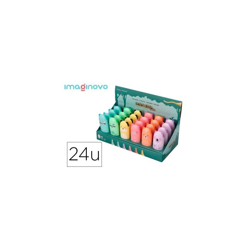 ROTULADOR IMAGINOVO FLUORESCENTE SAFARI GLOW PASTE