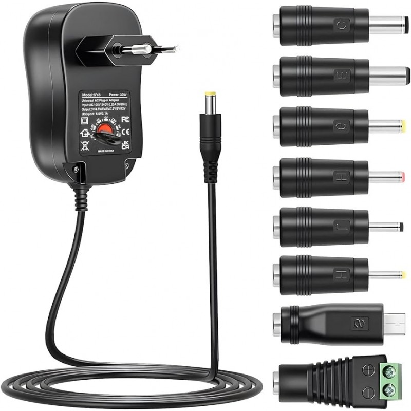 TRANSFORMADOR 30W 2.1A 30W UNIVERSAL