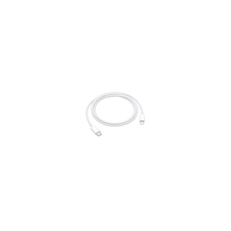 CABLE USB C A LIGHTNING APPLE ORGINAL 1M BLANCO