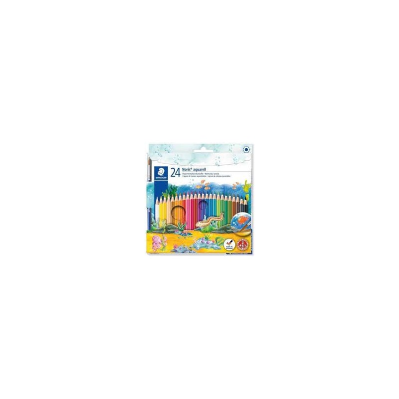 LAPIZ NORIS CLUB ACUARELABLE 144 10NC24 24 COLORES