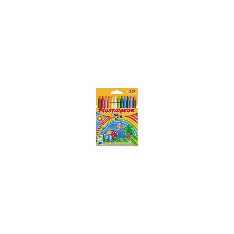 CERAS PLASTIDECOR 12 COLORES