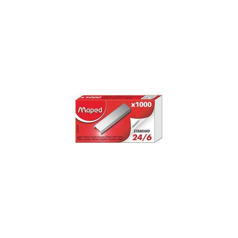 GRAPAS MAPED 24/6 CAJA 1000 UDS