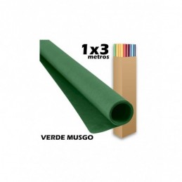ROLLO KRAFT 1x3 COLOR VERDE FABRISA