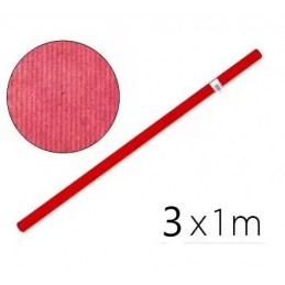 ROLLO KRAFT 1x3 COLOR ROJO FABRISA
