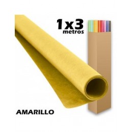 ROLLO KRAFT 1x3 COLOR AMARILLO FABRISA