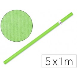 PAPEL KRAFT 1X5 MT COLOR VERDE FABRISA