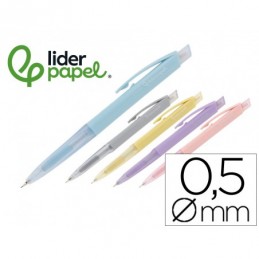 PORTAMINAS LIDERPAPEL COLECCION 1 05 CON GOMA 5 CO