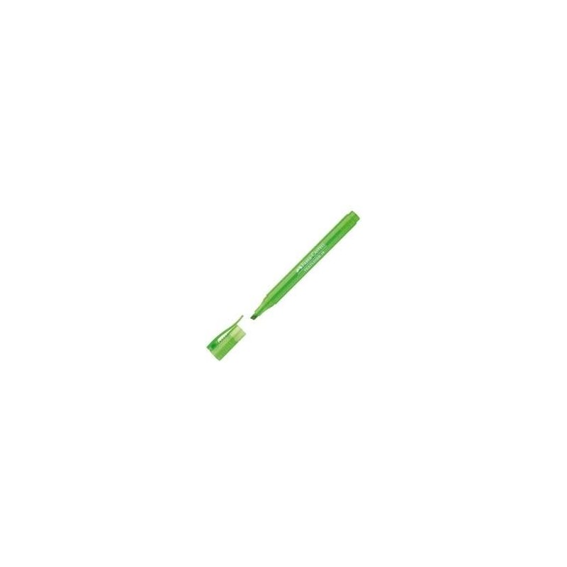 ROTULADOR FABER FLUORESCENTE TEXTLINER 38 VERDE
