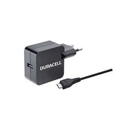 CARGADOR DE PARED DURACELL 5V 2.4AMP CON CALBE