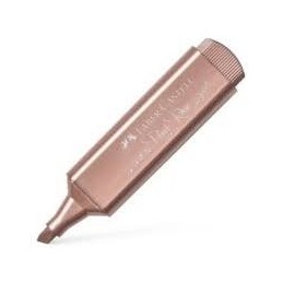 MARCADOR FABER ROSA TEXTLINER METALICO