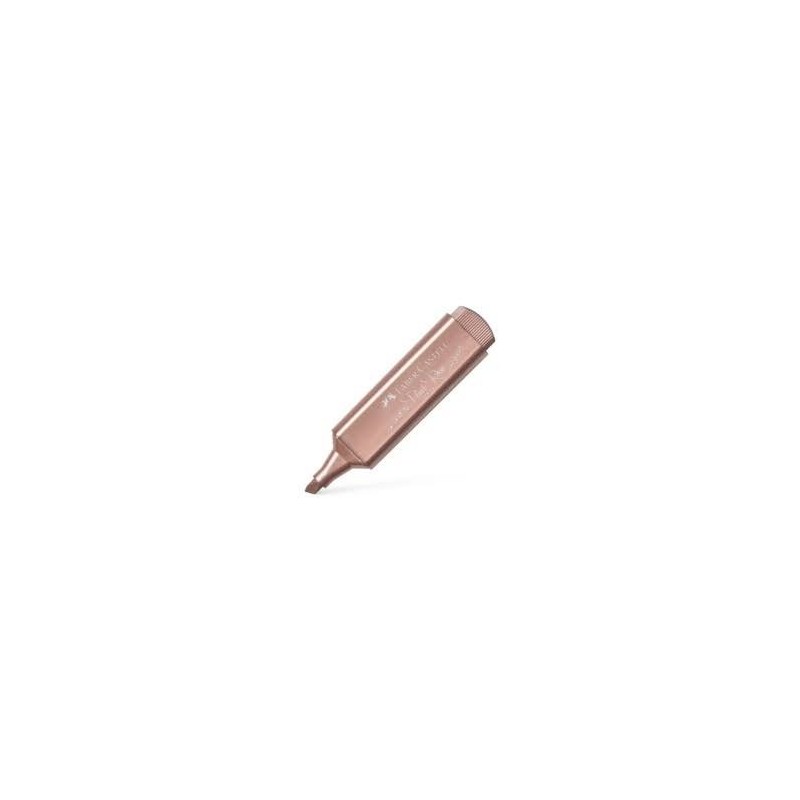MARCADOR FABER ROSA TEXTLINER METALICO