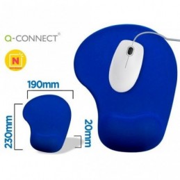 ALFOMBRILLA Q-CONNECT GEL AZUL 190x230 Q-CONNECT