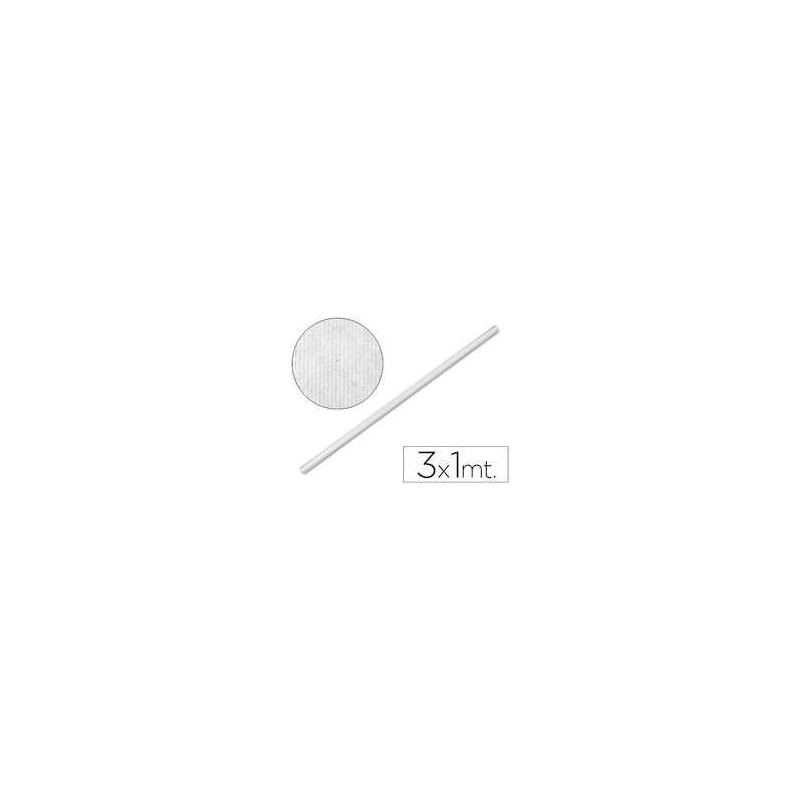 PAPEL CONTINUO KRAFT BLANCO 1X3 FABRISA