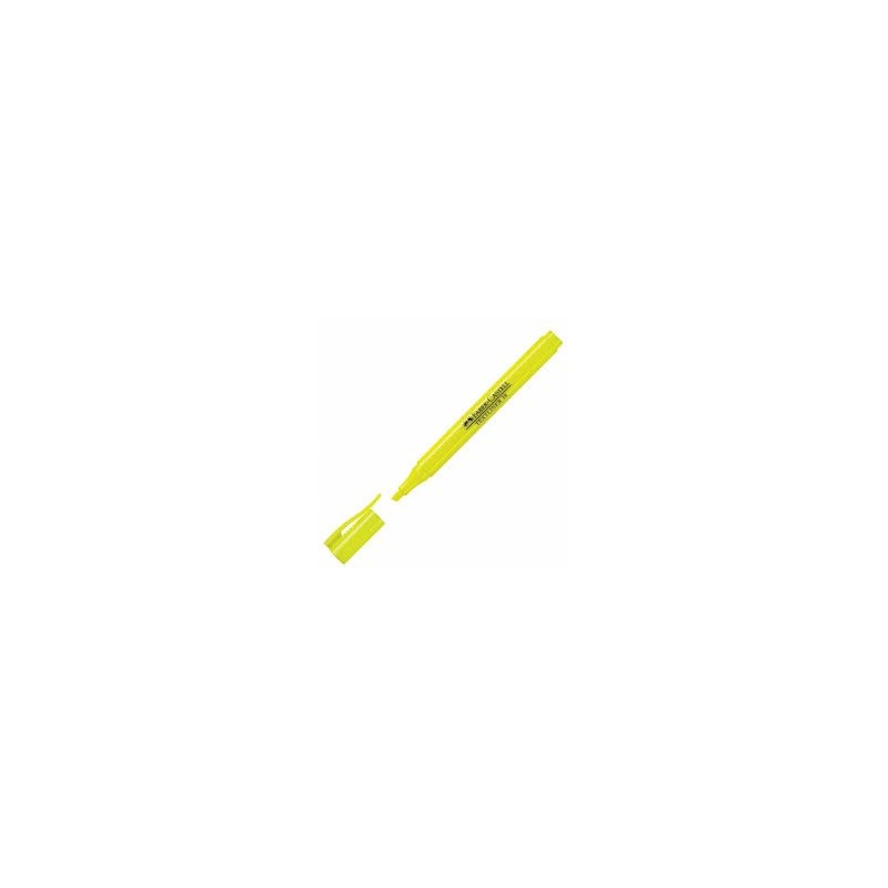 ROTULADOR FABER FLUORESCENTE TEXTLINER 38 AMARILLO