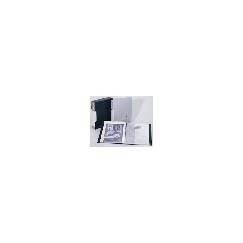 CARPETA 80 FUNDAS RE-ORGANIZER NEGRA