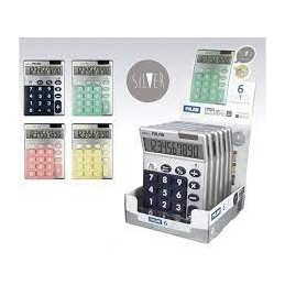 CALCULADORA 10 DIGITOS SILVER NATA MILAN
