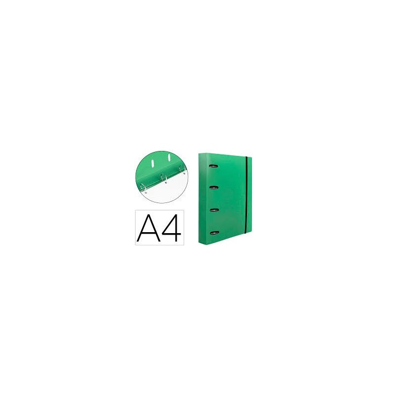 CARPETA CON RECAMBIO LIDERPAPEL A4 5MM 100H 80GR V