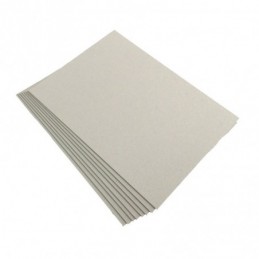 CARTON CONTRACOLADO GRIS 3MM TAMAÑO A4