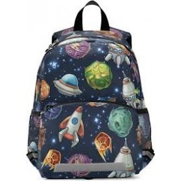 MINI MOCHILA GUARDERIA CON BOLSILLO SPACE