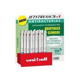 UNI-BALL JETSTREAM SPORT SXE3-400 3 COL. ANTIBACTE