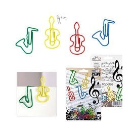 SET 12 CLIPS TROMPETA VIOLIN