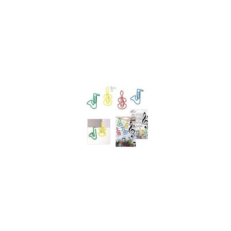 SET 12 CLIPS TROMPETA VIOLIN