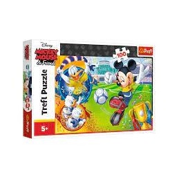 PUZZLE FUTBOL MICKEY MOUSE FRIENDS 100 PZS