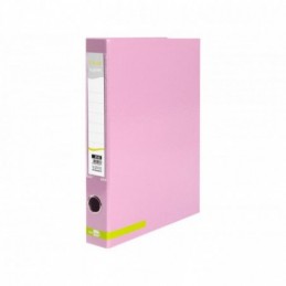 CARPETA DE 2 ANILLAS 25MM LIDERPAPEL COLOR ROSA