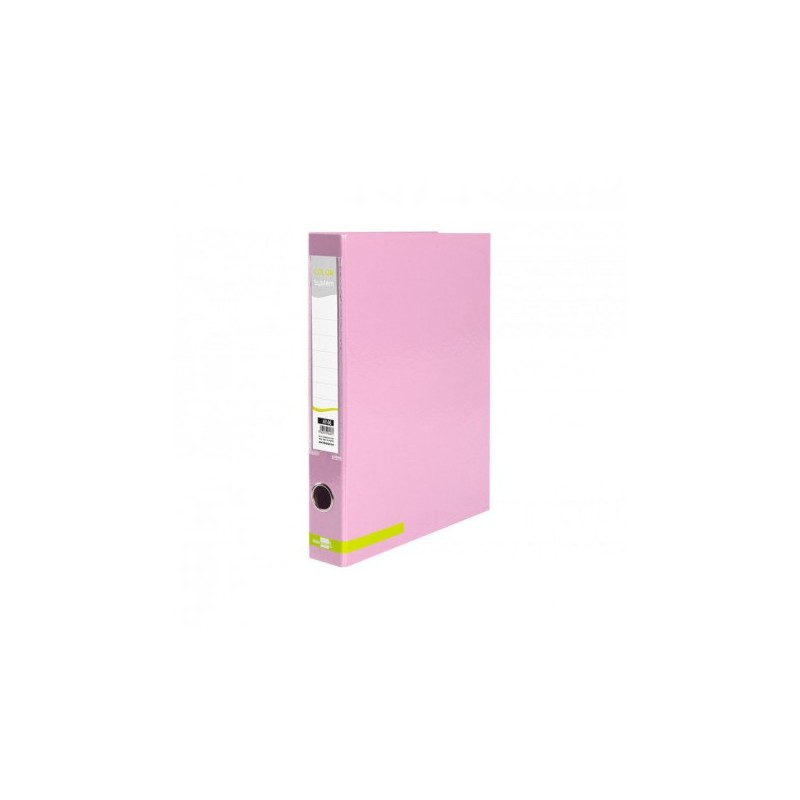 CARPETA DE 2 ANILLAS 25MM LIDERPAPEL COLOR ROSA
