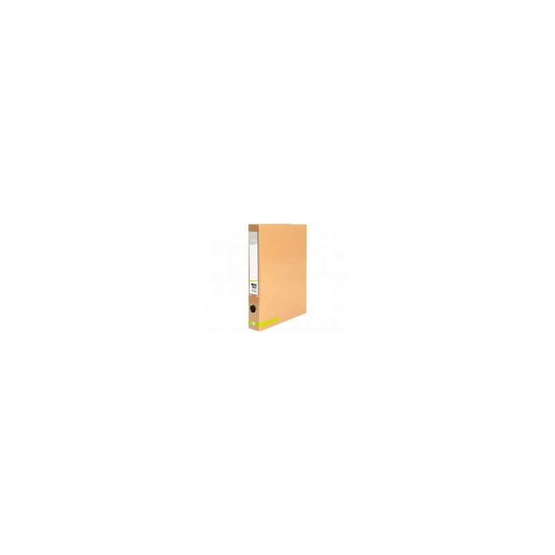 CARPETA DE 2 ANILLAS 25MM LIDERPAPEL COLOR OCRE