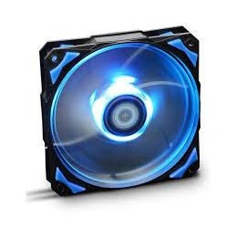 VENTILADOR NOX H-FAN AZUL 12CM LED