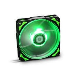 VENTILADOR NOX H-FAN VERDE 12CM LED
