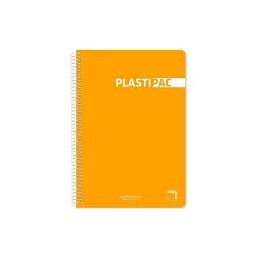 BLOC CUARTO 80H 90GR HORIZONTAL PP PLASTIPAC