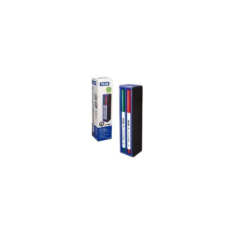 BORRADOR MAGNETICO+4ROT. PIZARRA BLANCA