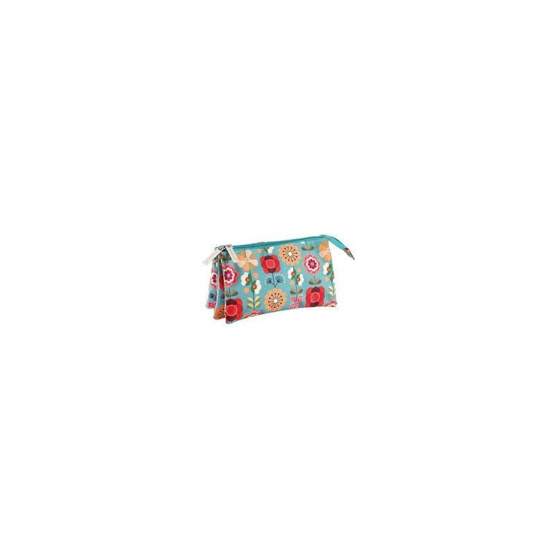 PORTATODO TRIPLE FLORAL JL MIQUEL RIUS