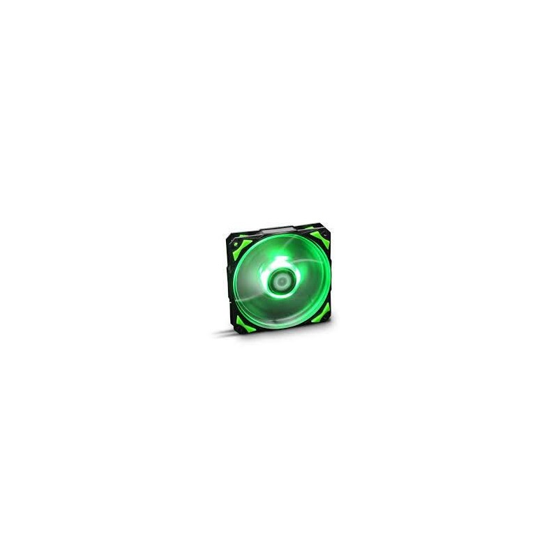 VENTILADOR NOX H-FAN VERDE 12CM LED