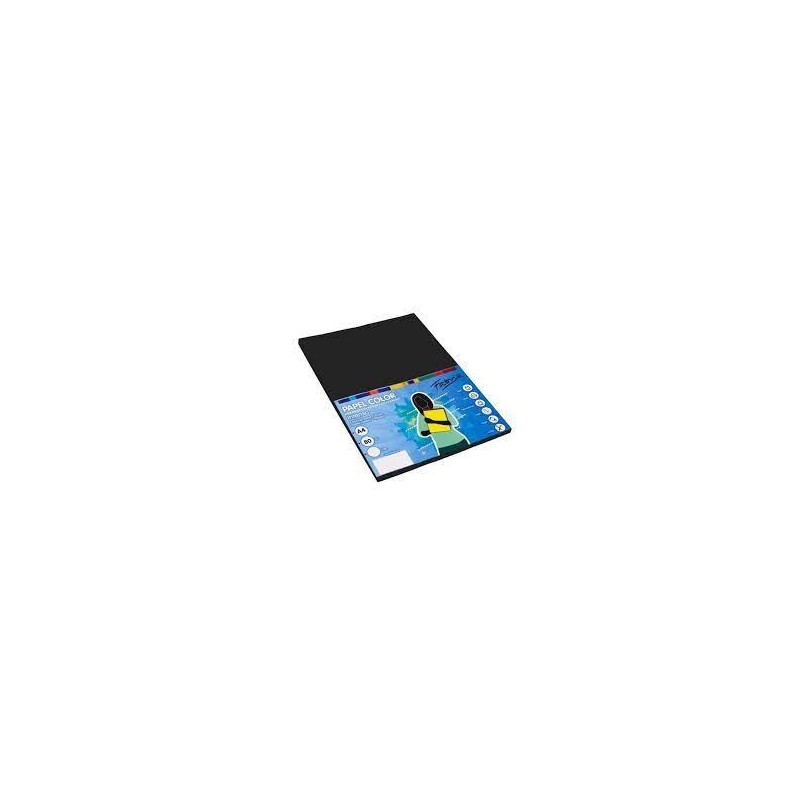PAPEL 80GR A4 100 HOJAS NEGRO